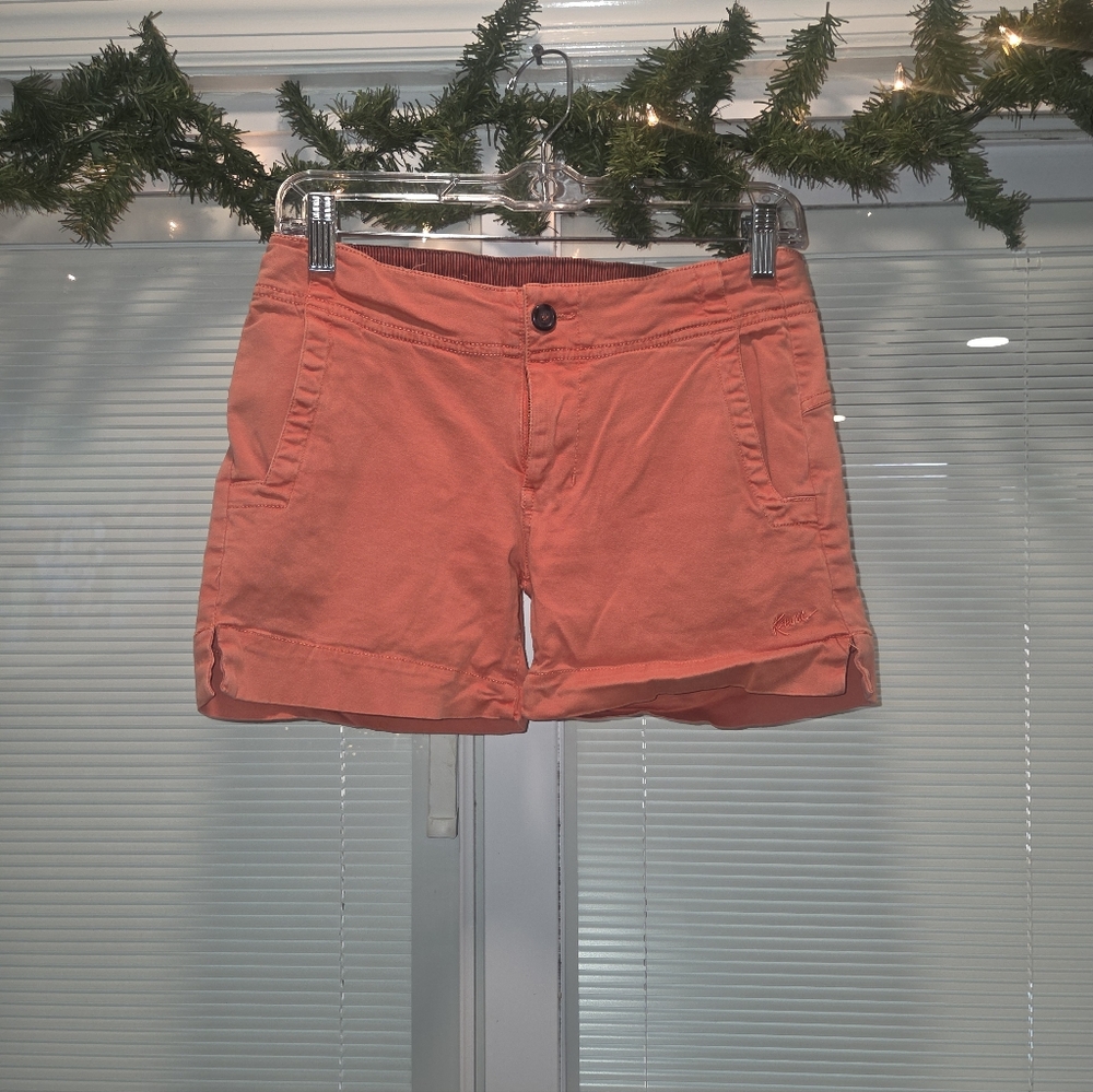 Womens Kavu Bermuda Shorts Size 2 Pre Owned Burnt Orange